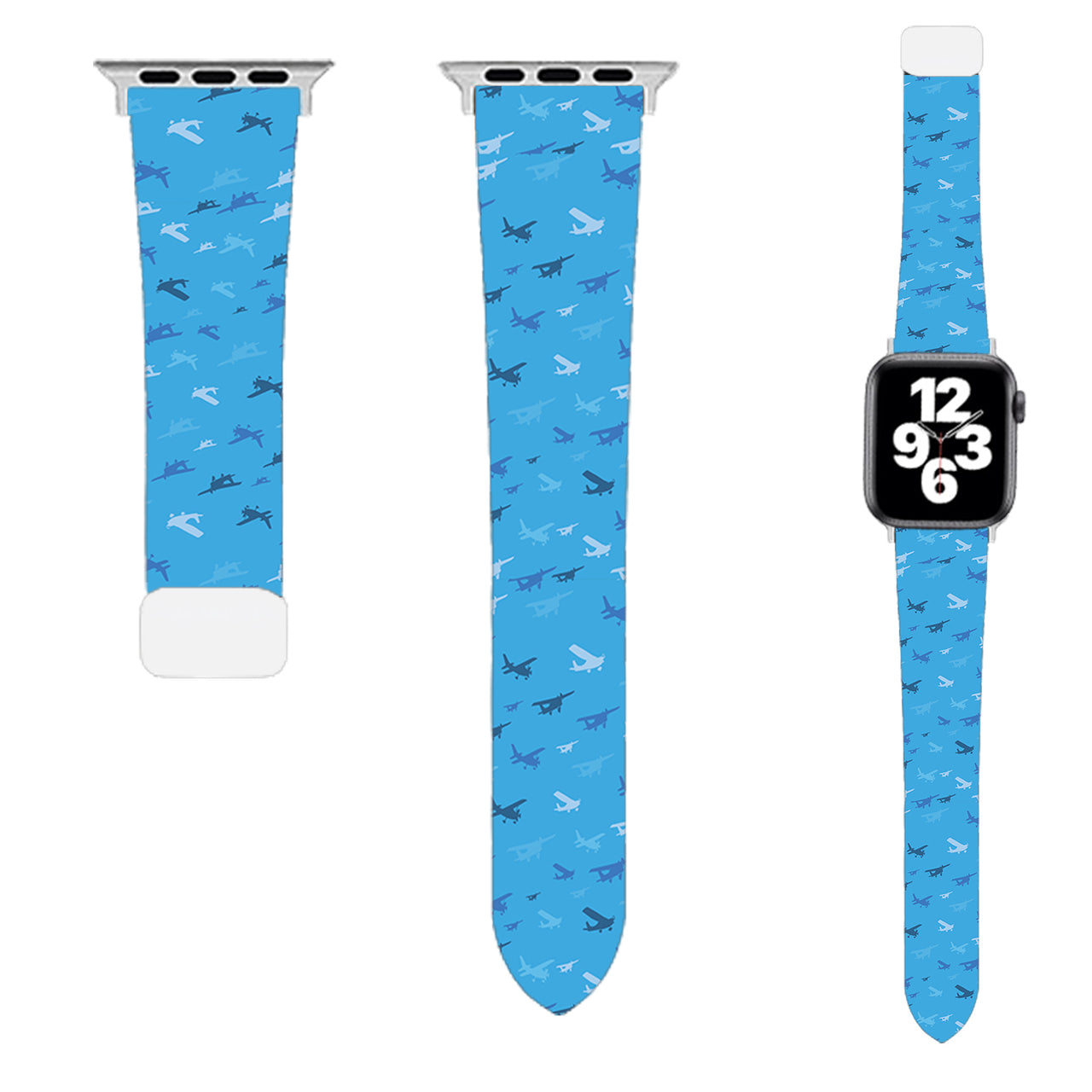 Many Propellers Designed Soft Silicone Apple Watch Bands