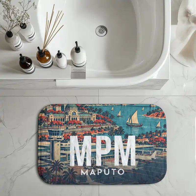 Maputo International Airport (MPM) bath mat