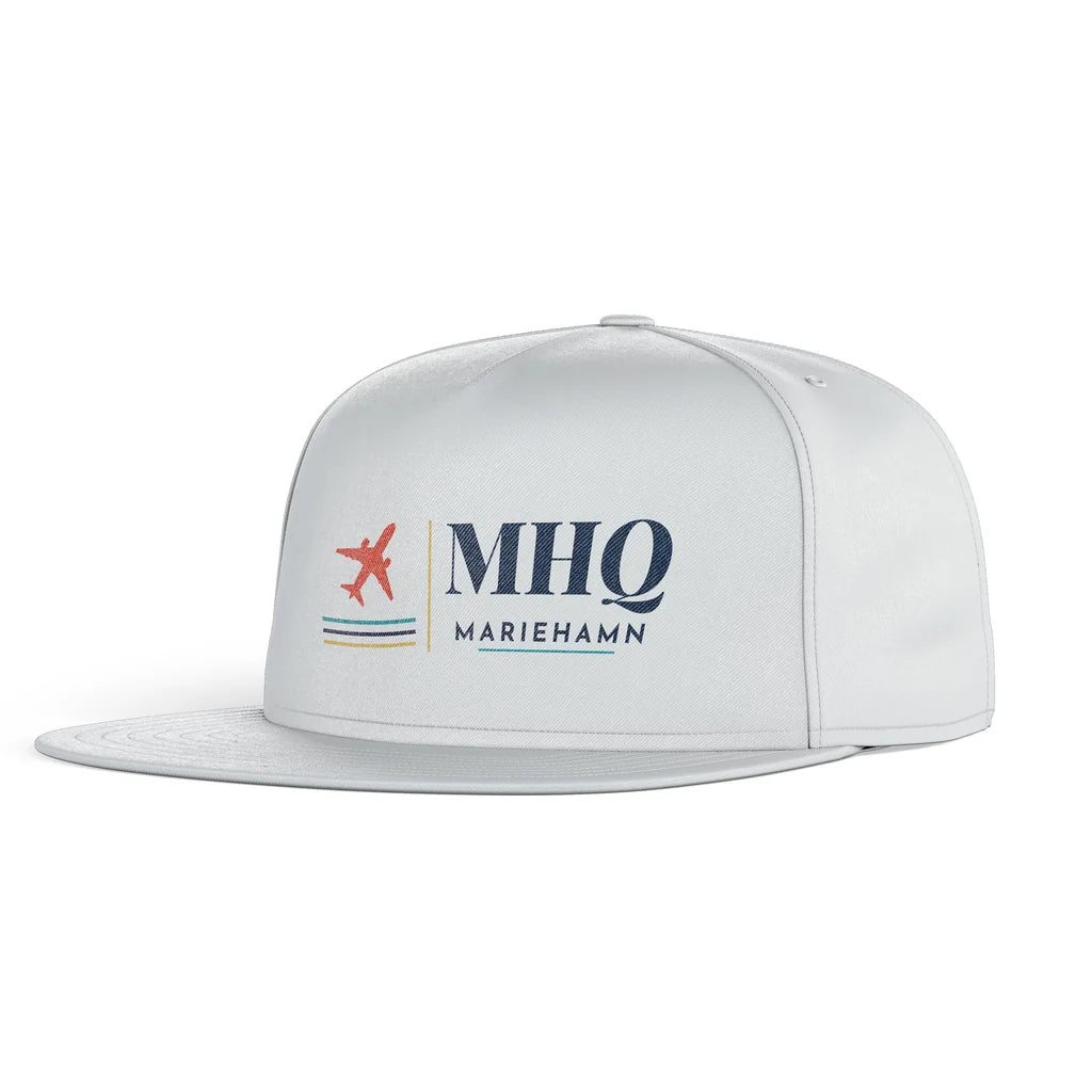 Mariehamn Airport (MHQ) snapback - white