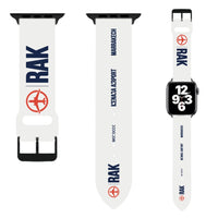 Thumbnail for WBV6 | Marrakech Menara Airport RAK - Ochre Garden Pulse | White (Metal Buckle)