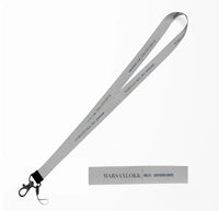 Thumbnail for Marsaxlokk City Series lanyard - light gray