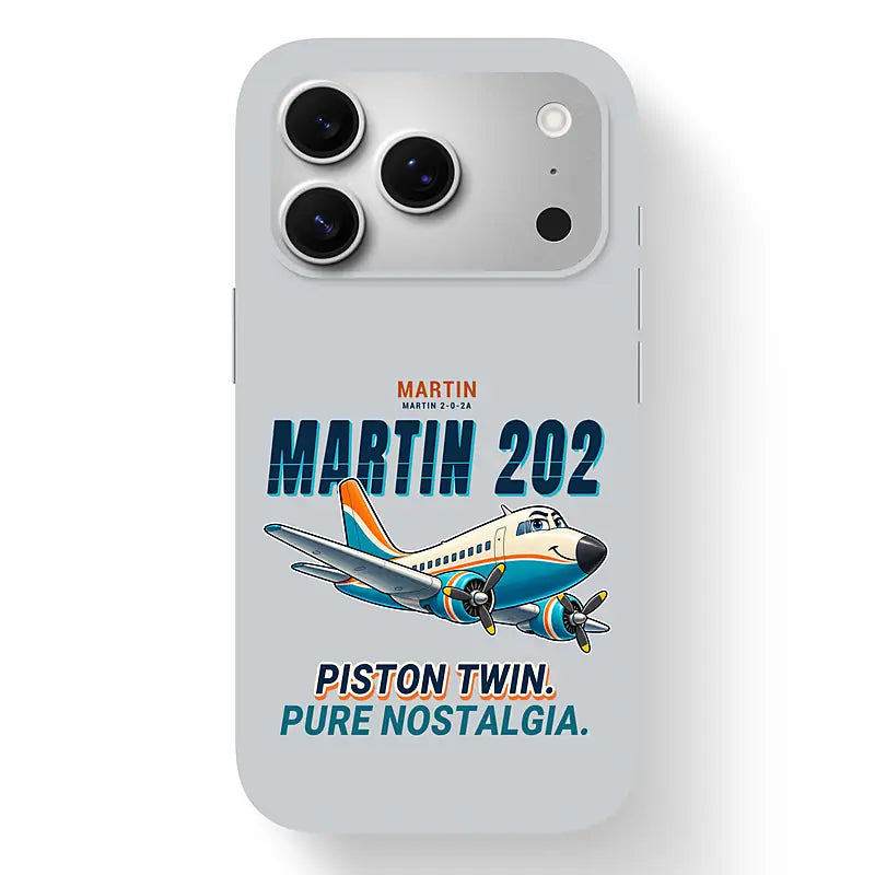 Martin 2-0-2A - Cartoon - MagSafe iPhone 17 Pro - Light Gray