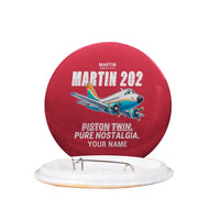 Thumbnail for Martin 2-0-2A - Cartoon + Name - Pin - Red