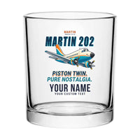 Thumbnail for Martin 2-0-2A - Cartoon + Name - Special Whiskey Glass