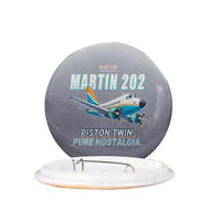 Thumbnail for Martin 2-0-2A - Cartoon - Pin - Gray