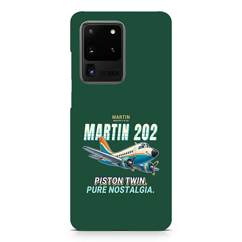 Martin 2-0-2A - Cartoon - Samsung Case - Dark Green