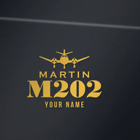 Thumbnail for Martin 2-0-2A - Heritage Die-Cut - Gold + Name - Die-Cut - Close-up