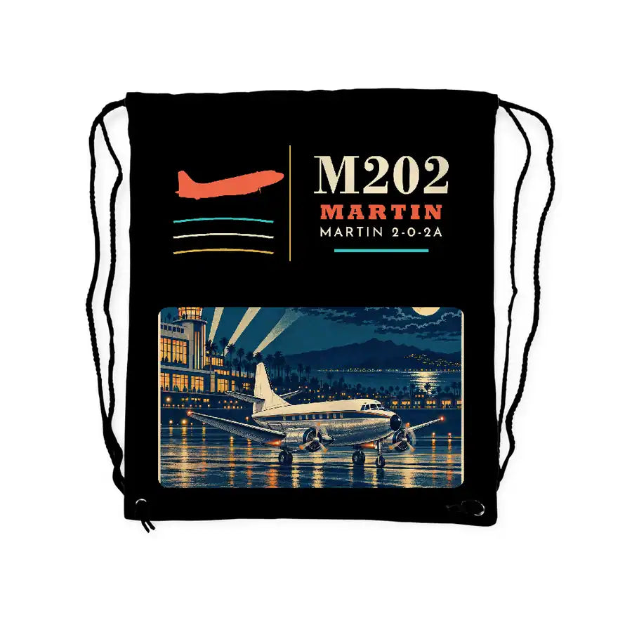 Martin 2-0-2A - Drawstring Bag - Classic - Black