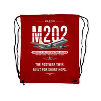 Thumbnail for Martin 2-0-2A - Drawstring Bag - Original - Red