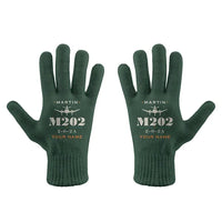 Thumbnail for Martin 2-0-2A - Gloves - Full - Heritage + Name - Dark Green