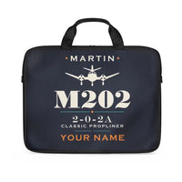 Thumbnail for Martin 2-0-2A - Heritage + Name - Laptop Bag