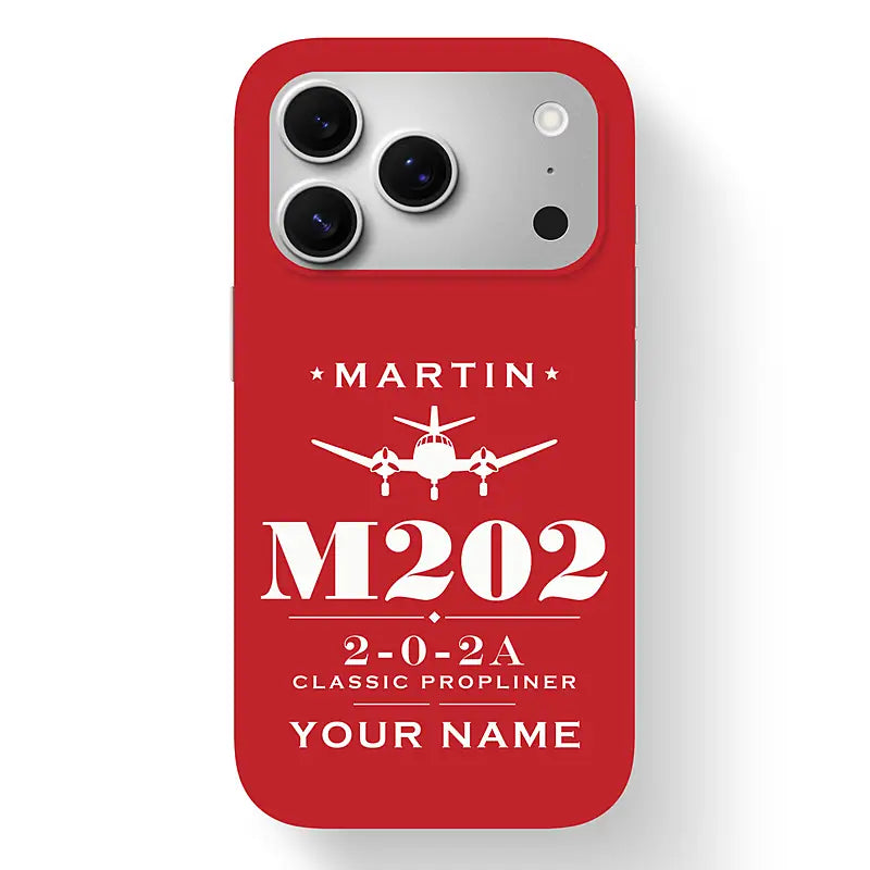 Martin 2-0-2A - Heritage + Name - MagSafe iPhone 17 Pro - Red