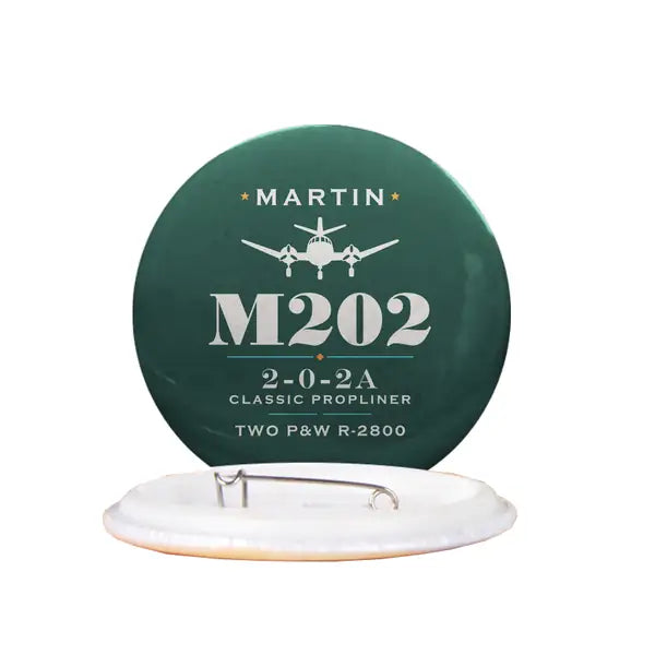 Martin 2-0-2A - Heritage - Pin - Dark Green