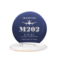 Thumbnail for Martin 2-0-2A - Heritage - Pin - Navy Blue