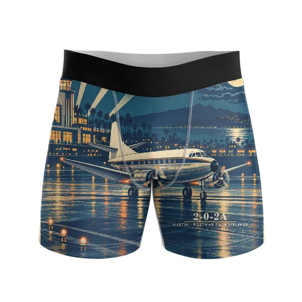 Martin 2-0-2A - Men Boxers - 3D - Full Print