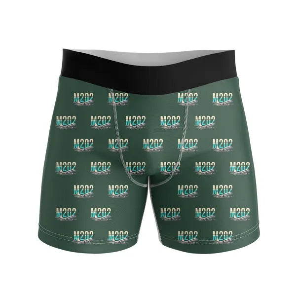 Martin 2-0-2A - Men Boxers - Original Pattern - Dark Green