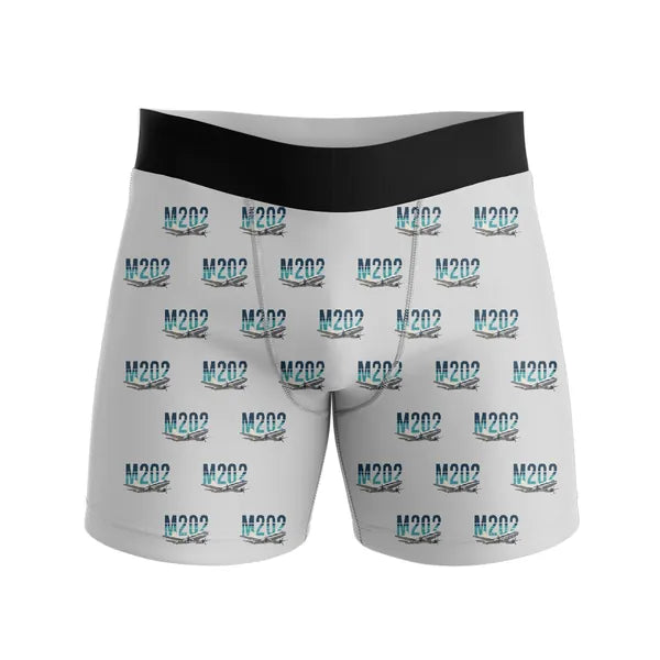Martin 2-0-2A - Men Boxers - Original Pattern - Light Gray
