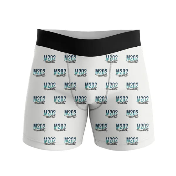 Martin 2-0-2A - Men Boxers - Original Pattern - White