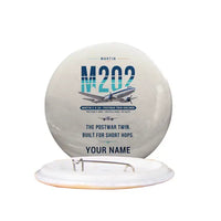 Thumbnail for Martin 2-0-2A - Original + Name - Pin - Beige