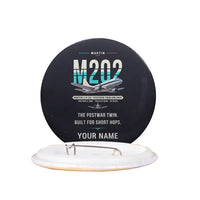 Thumbnail for Martin 2-0-2A - Original + Name - Pin - Black