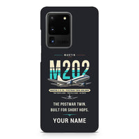 Thumbnail for Martin 2-0-2A - Original + Name - Samsung Case - Black