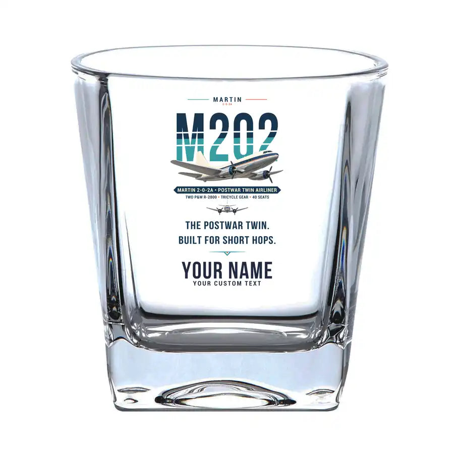 Martin 2-0-2A - Original + Name - Whiskey Glass
