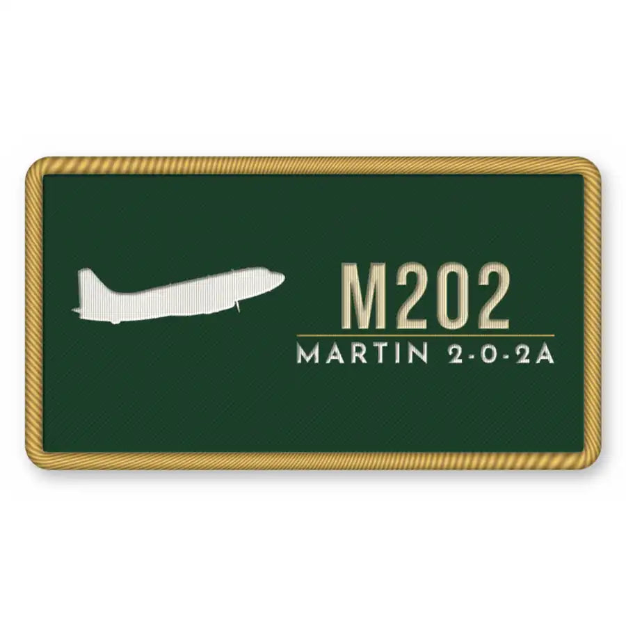 Martin 2-0-2A Patches - Rectangle - Forest Gold