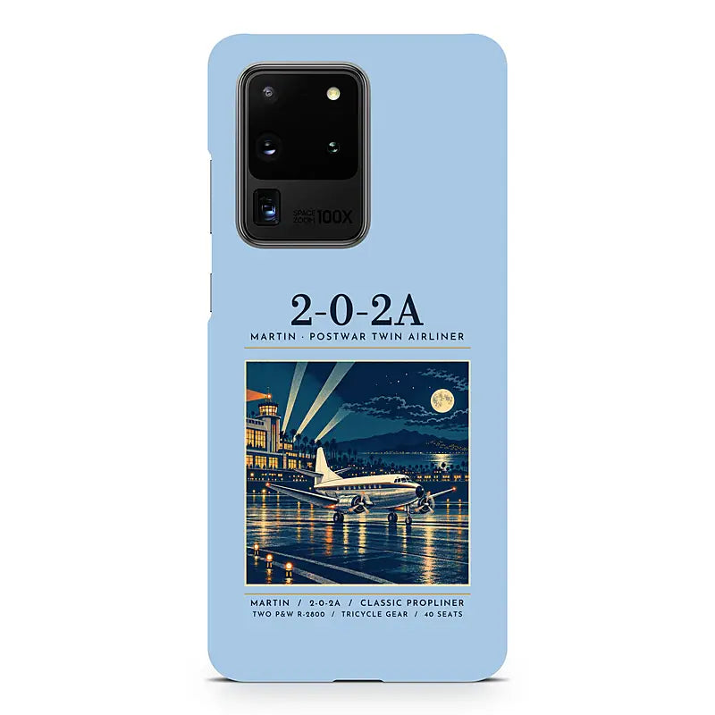 Martin 2-0-2A - Poster - Samsung Case - Light Blue