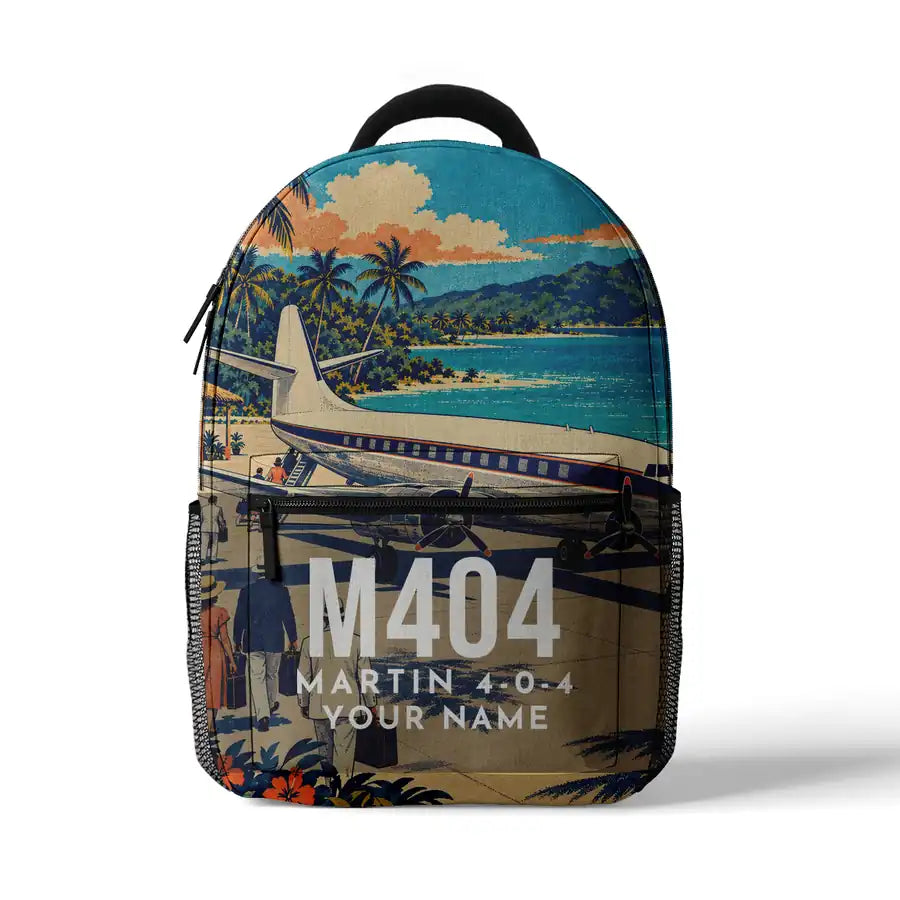 Martin 4-0-4 - 3D Backpack - 3D Scene + Name