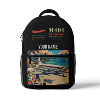 Thumbnail for Martin 4-0-4 - 3D Backpack - Black + Name