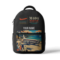 Thumbnail for Martin 4-0-4 - 3D Backpack - Gray + Name