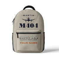 Thumbnail for Martin 4-0-4 - 3D Backpack - Heritage + Name - Beige