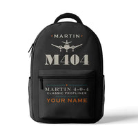 Thumbnail for Martin 4-0-4 - 3D Backpack - Heritage + Name - Gray