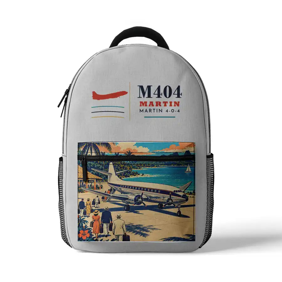 Martin 4-0-4 - 3D Backpack - White