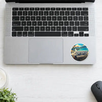 Thumbnail for Martin 4-0-4 - 3D + Name - Circle Sticker - Laptop