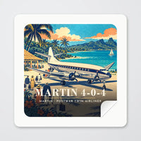 Thumbnail for Martin 4-0-4 - 3D - Square Sticker - Peel