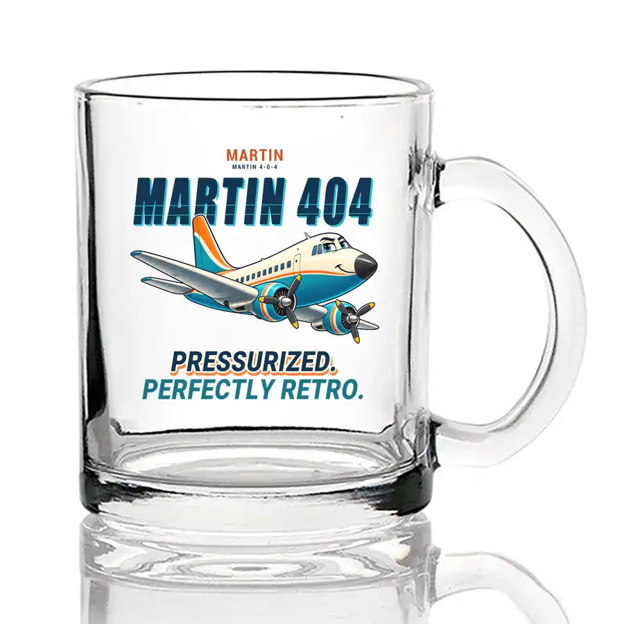 Martin 4-0-4 - Cartoon - Coffee & Tea Glass