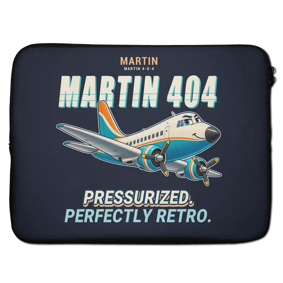 Martin 4-0-4 - Cartoon - Laptop Sleeve