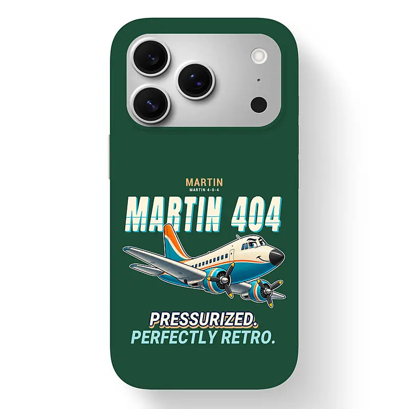 Martin 4-0-4 - Cartoon - MagSafe iPhone 17 Pro - Dark Green