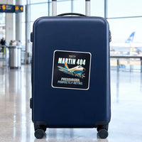 Thumbnail for Martin 4-0-4 - Cartoon - Square Sticker - Suitcase