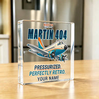 Thumbnail for Martin 4-0-4 - Crystal Ornament - Cartoon + Name - Kitchen