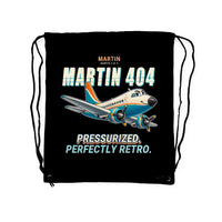 Thumbnail for Martin 4-0-4 - Drawstring Bag - Cartoon - Black