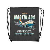 Thumbnail for Martin 4-0-4 - Drawstring Bag - Cartoon - Gray