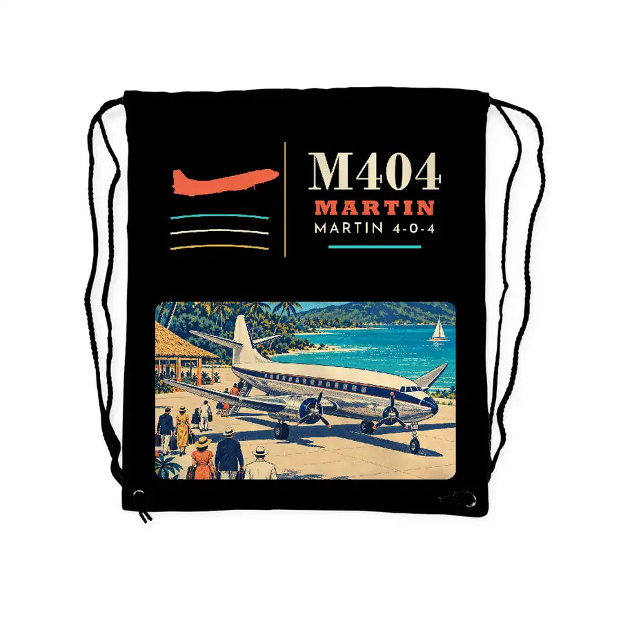 Martin 4-0-4 - Drawstring Bag - Classic - Black