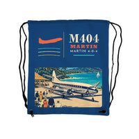 Thumbnail for Martin 4-0-4 - Drawstring Bag - Classic - Blue