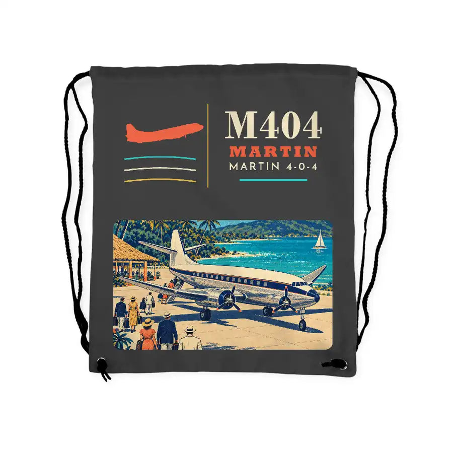 Martin 4-0-4 - Drawstring Bag - Classic - Gray