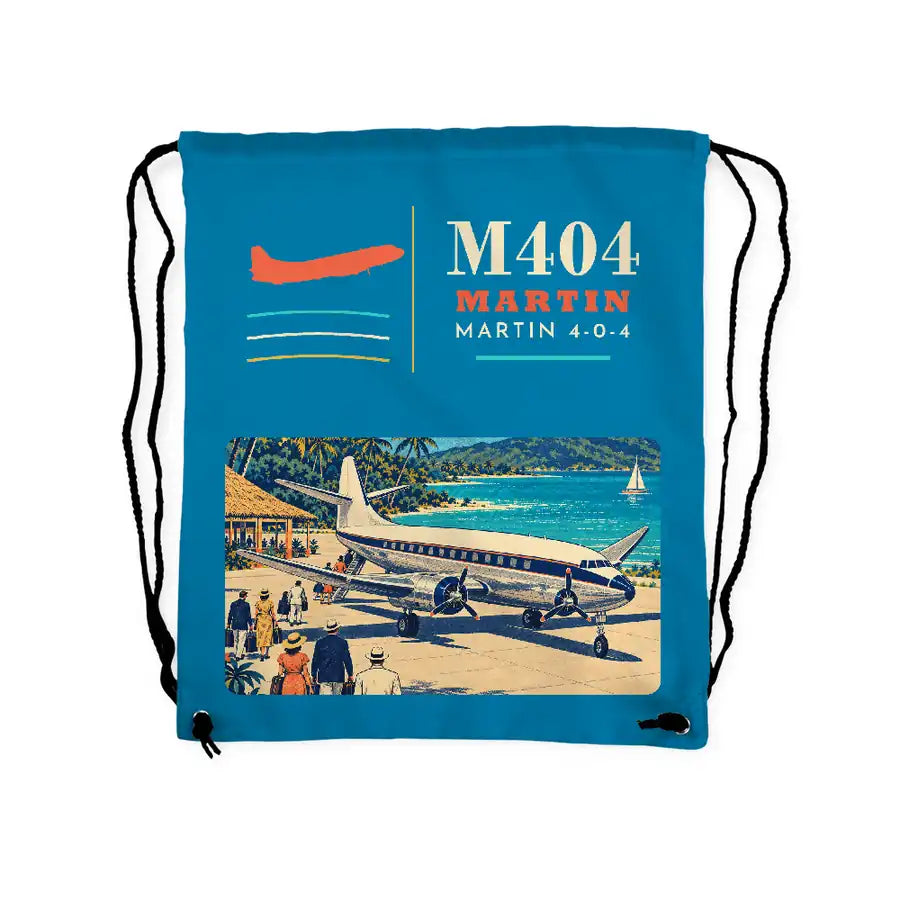 Martin 4-0-4 - Drawstring Bag - Classic - Light Blue