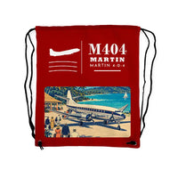Thumbnail for Martin 4-0-4 - Drawstring Bag - Classic - Red
