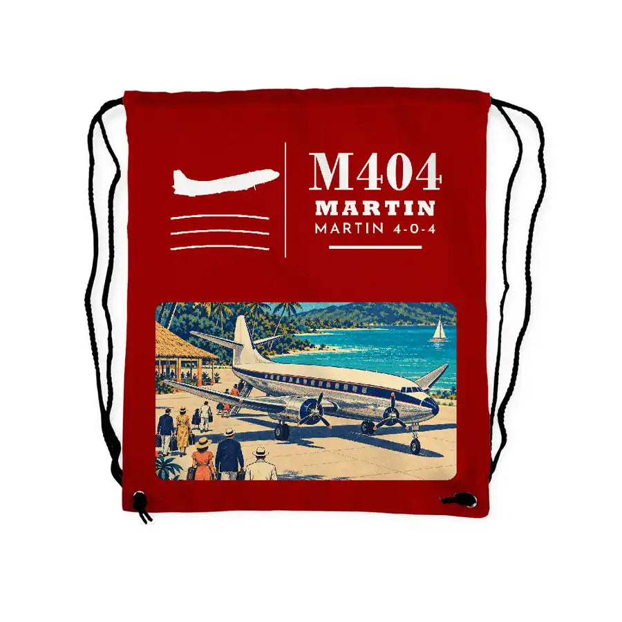 Martin 4-0-4 - Drawstring Bag - Classic - Red