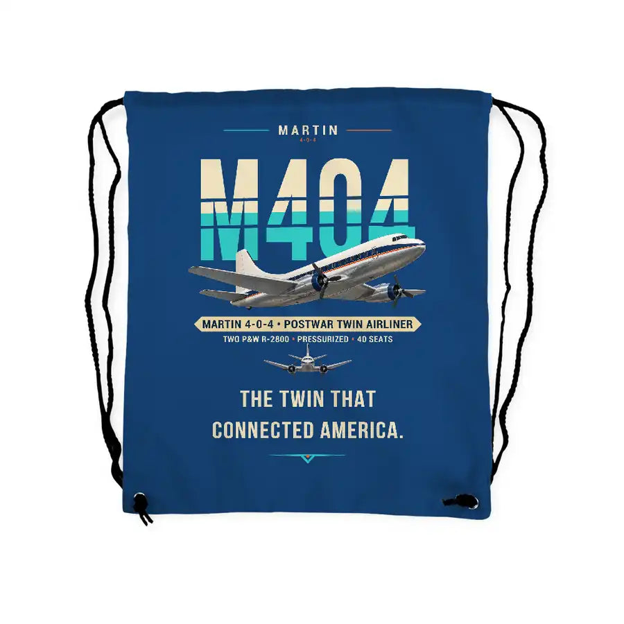 Martin 4-0-4 - Drawstring Bag - Original - Blue